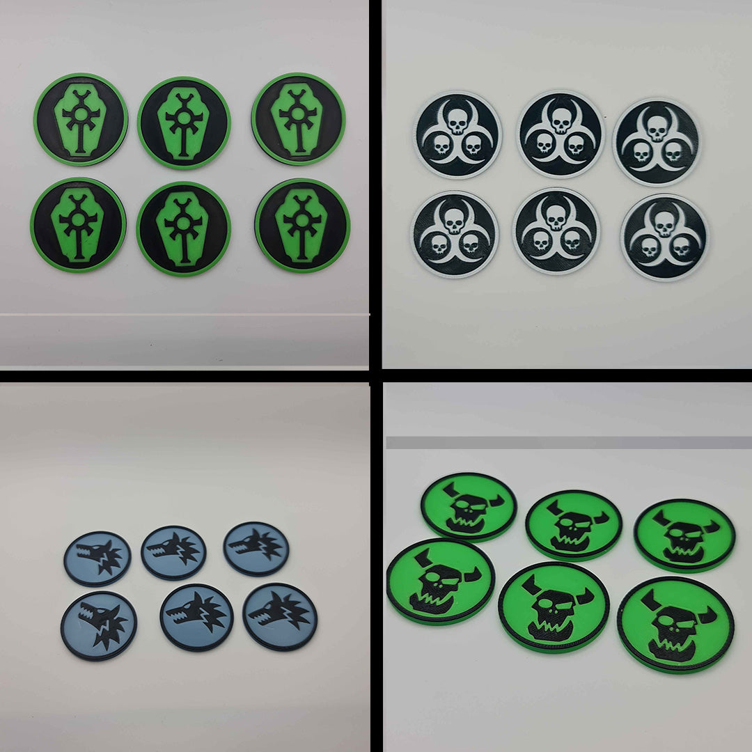 40mm Objective Tokens