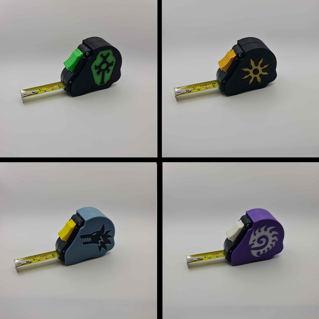 Collection of Faction Specific Tape Measures