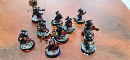 Colour Squad Markers -  Base Rings for 25–100mm