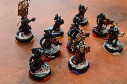 Colour Squad Markers -  Base Rings for 25–100mm