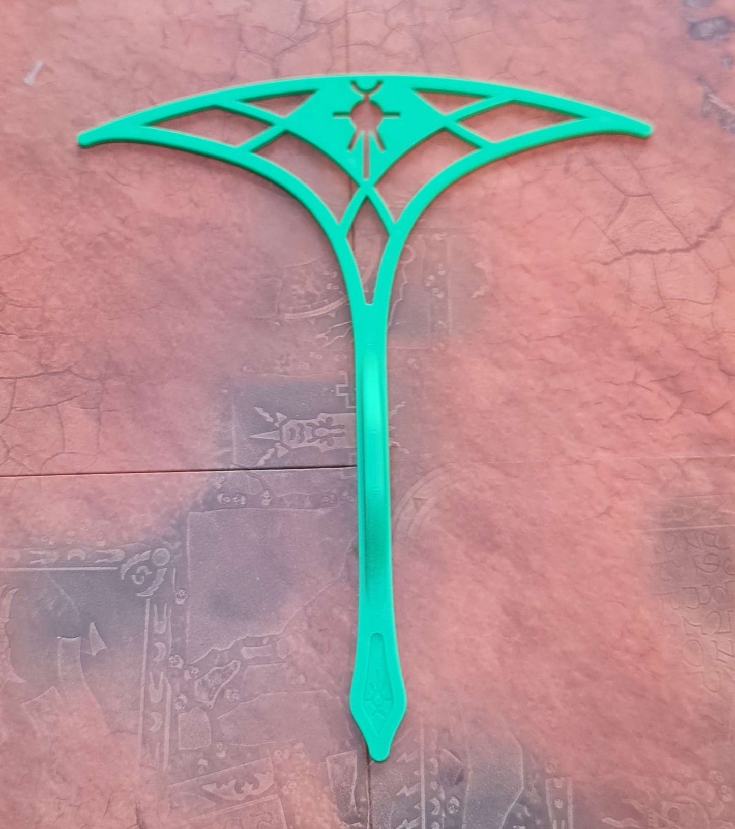 Custom Deepstrike Rulers - 9" Positioning Templates (Set of 2)