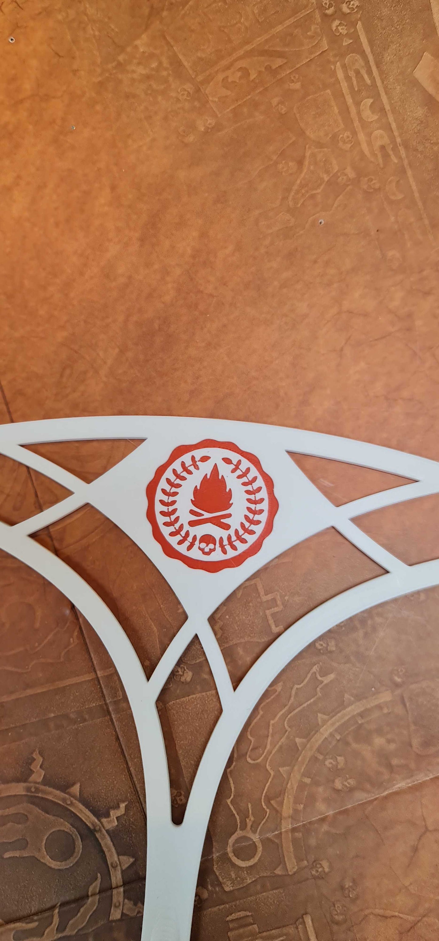 Custom Deepstrike Rulers - 9" Positioning Templates (Set of 2)