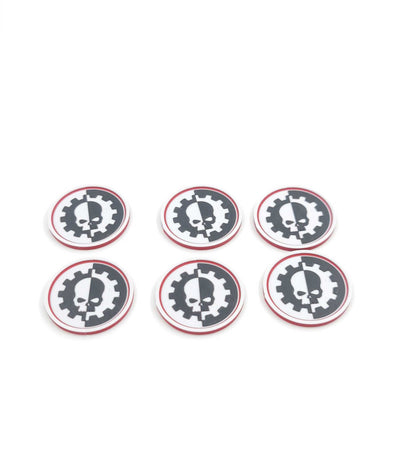 Ad Mech 40mm Objective Tokens (Set of 6)