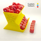 Dice Dispenser (16 mm) - Top-loading chute automatically stacks 5-dice groups for instant access