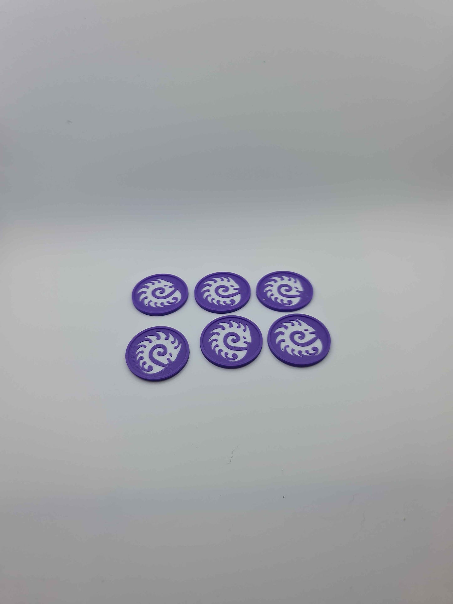 Custom 40mm Objective Center Tokens - (Set of 6)