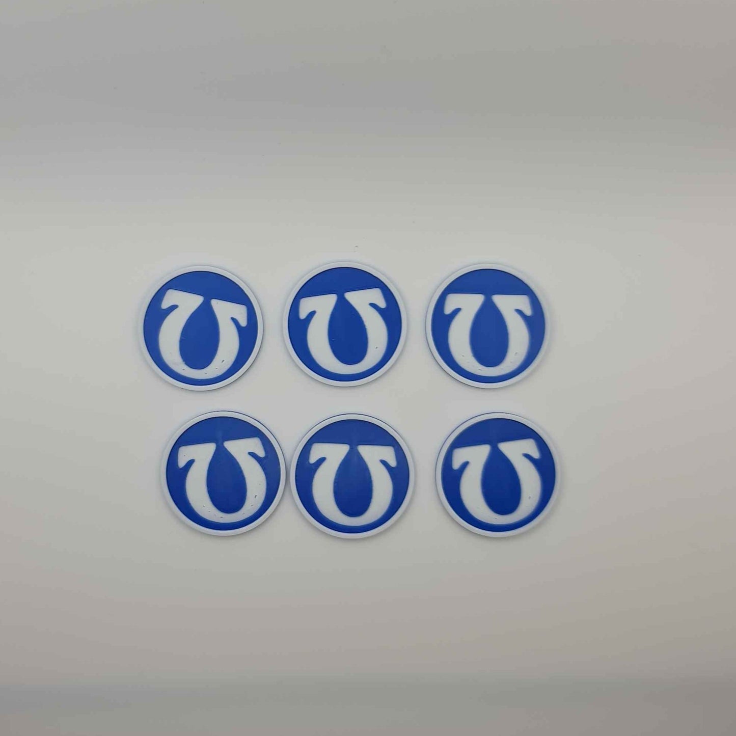 Custom 40mm Objective Center Tokens - (Set of 6)