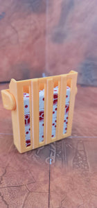 Light orange custom dice holder
