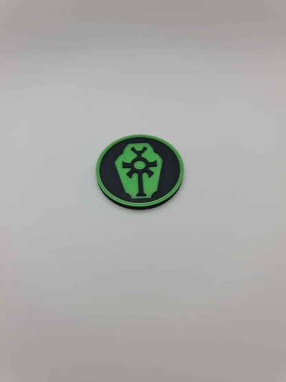 Tomb Dynasty Necron 40mm Objective Tokens (Set of 6)