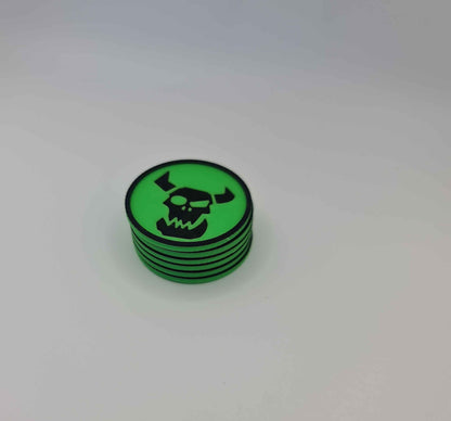 Orc 40mm Objective Tokens (Set of 6)