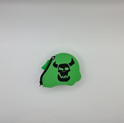 Ork greenskin tape measure - Warhammer 40K 10ft measuring tool with Waaagh emblem